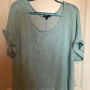 American Eagle Light Blue Knit Shirt
